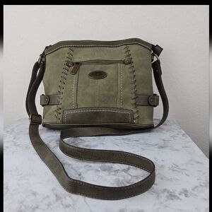 Born Concepts green crossbody bag